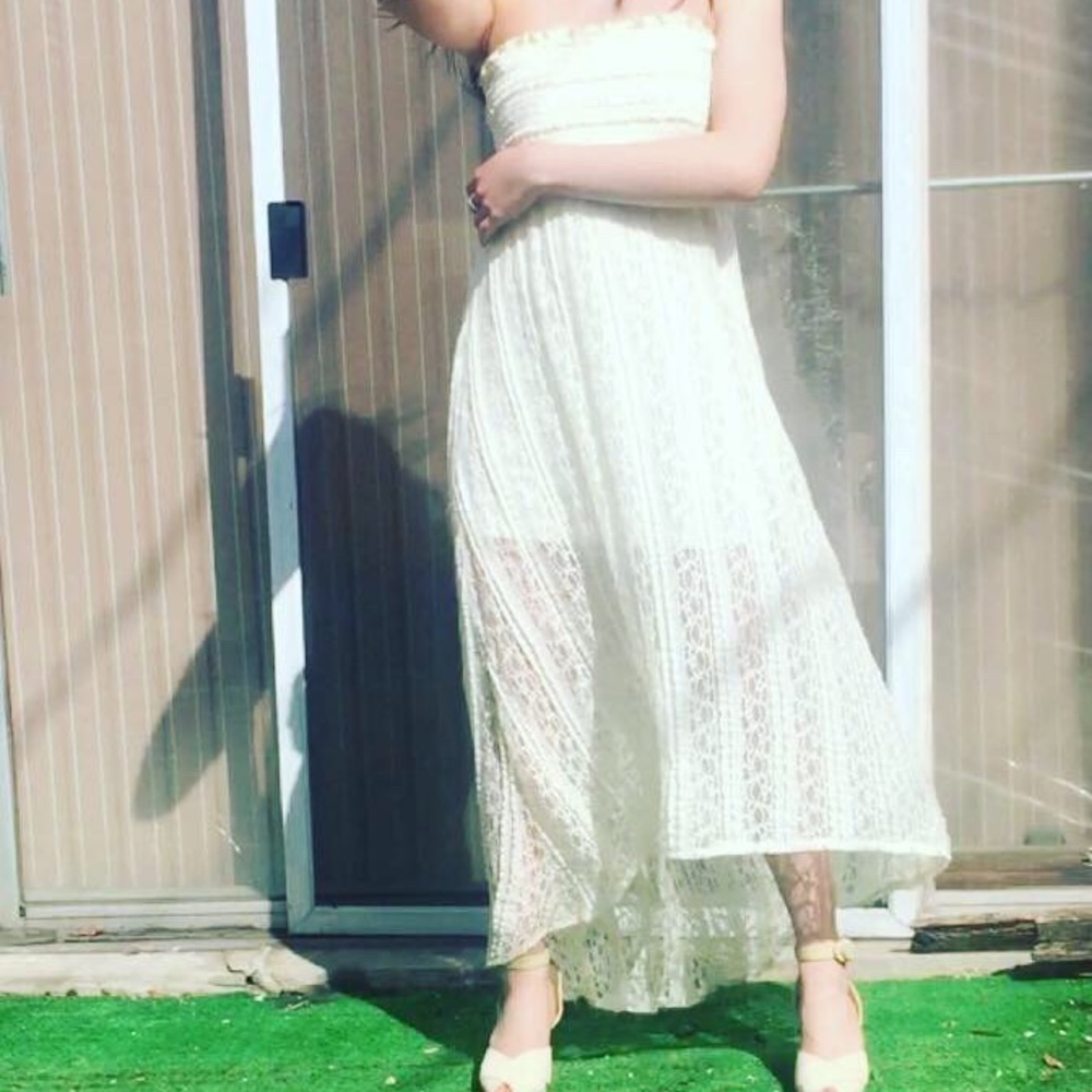 White Lace Dress